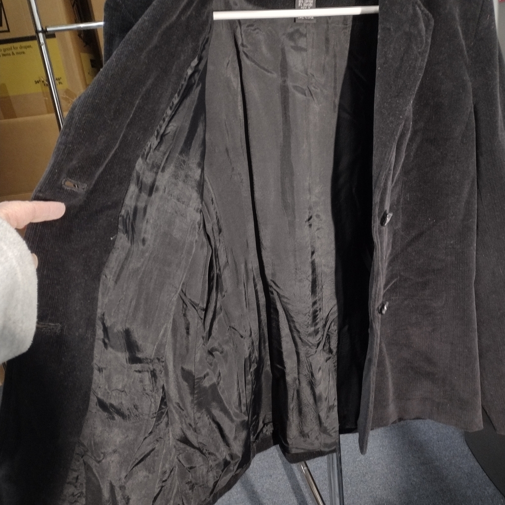 Black Velour Women's Jacket - Picture 5 of 8